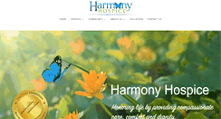 Desktop Screenshot of harmonyhospice.org
